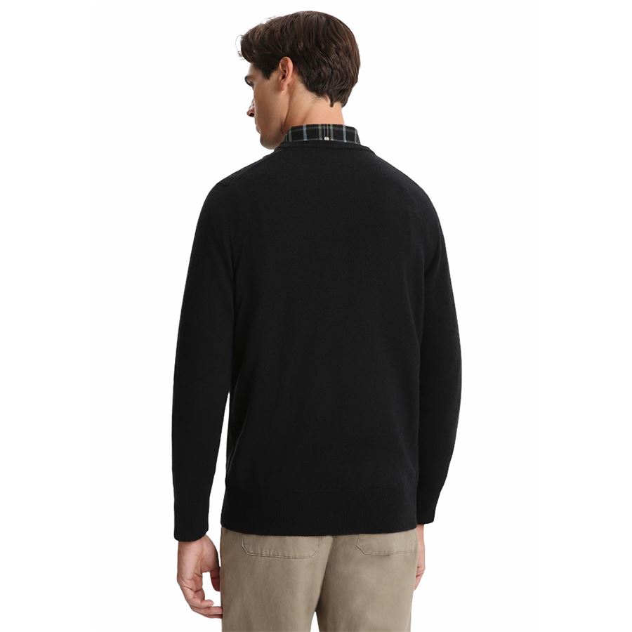 SUPERGEELONG V-NECK MAGLIA SCOLLO A V UOMO Woolrich | CFWOKN0121100